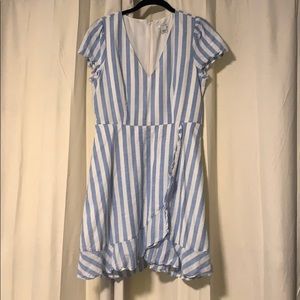 Blue & White stripped Jcrew dress